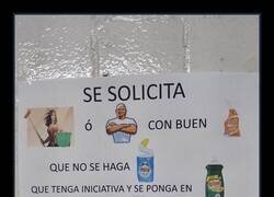Enlace a Se busca empleado con iniciativa propia y sueldo ajeno