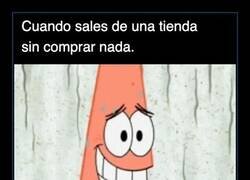 Enlace a Cuando sales de la tienda sin comprar nada y caminas como si acabaras de robar un banco