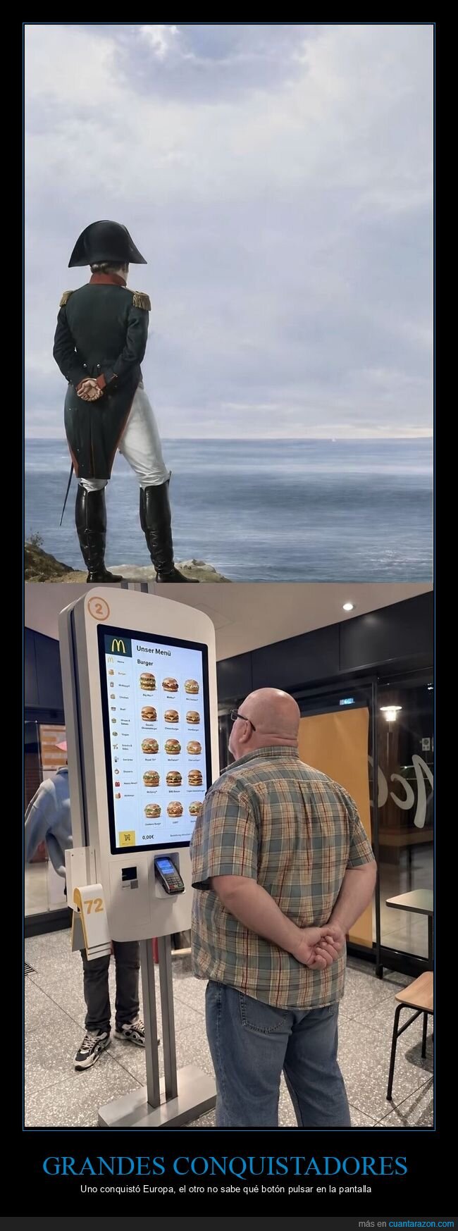 Napole&oacute;n,McDonald's,conquista,men&uacute;,destino