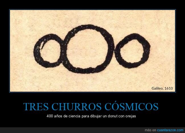 Galileo,Saturno,astronom&iacute;a,telescopio,descubrimiento