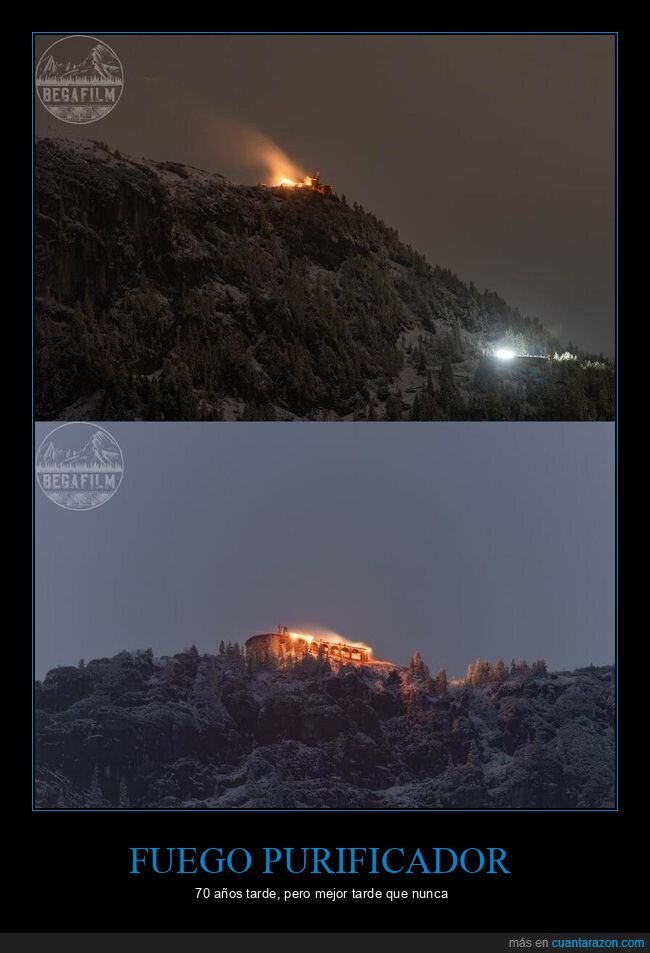 Kehlsteinhaus,incendio,historia,Alemania,destrucci&oacute;n