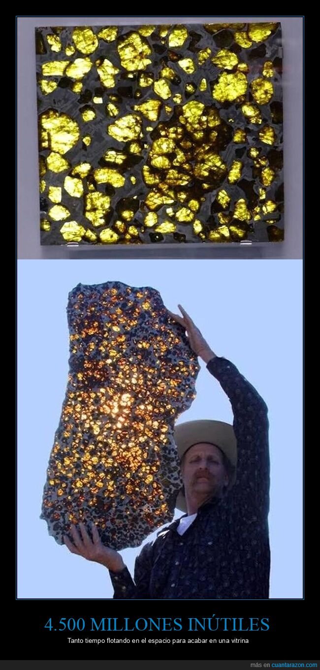 meteorito,Fukang,pallasita,espacio,antig&uuml;edad