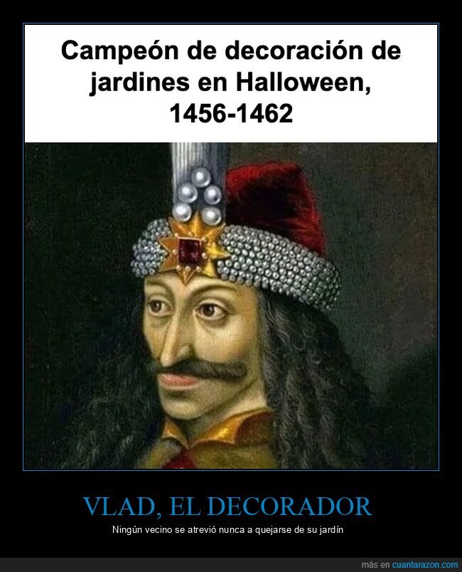 halloween,vlad el empalador,historia,humor negro,decoraci&oacute;n