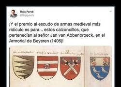 Enlace a El escudo de armas más ridículo de la Edad Media