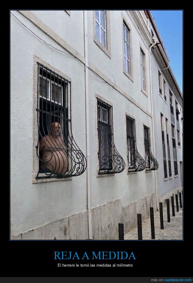 ventanas,rejas,barriga,edificios,fotos curiosas