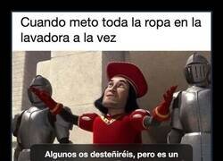 Enlace a Cuando metes toda la ropa en la lavadora a la vez