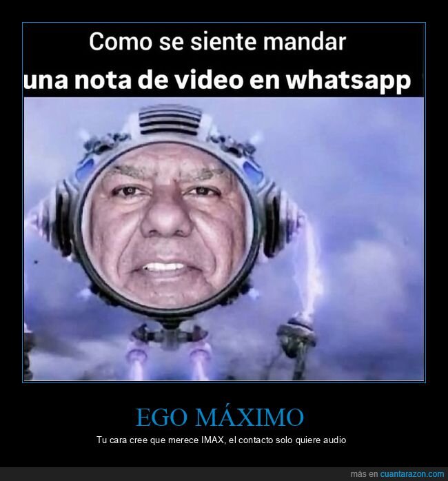 whatsapp,videonota,ego,tecnolog&iacute;a,exageraci&oacute;n