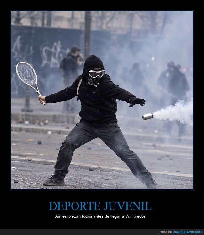 disturbios,raqueta,protesta,gas,Paris