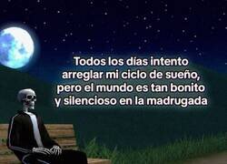 Enlace a A las tres de la mañana el mundo por fin se calla y a mí me da por pensar en todo