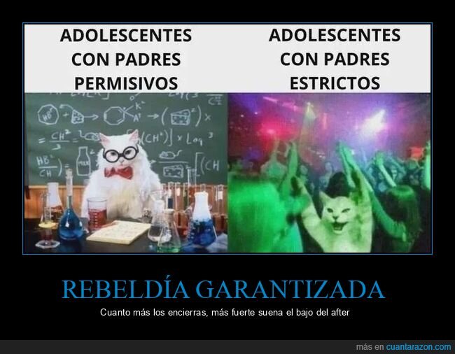 adolescentes,padres,permisivos,estrictos,rebeldia