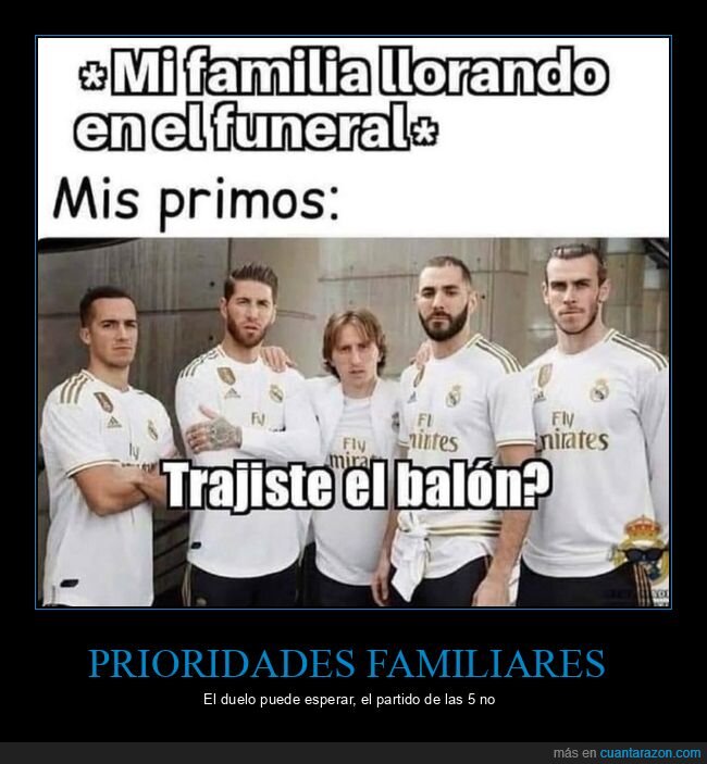 familia,funeral,f&uacute;tbol,primos,bal&oacute;n