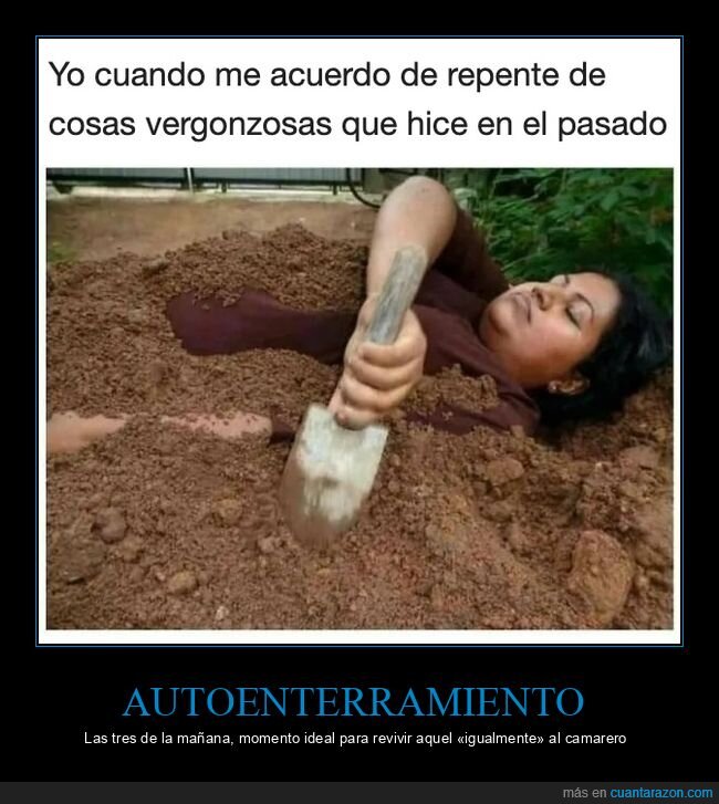 verg&uuml;enza,recuerdos,insomnio,enterrarse