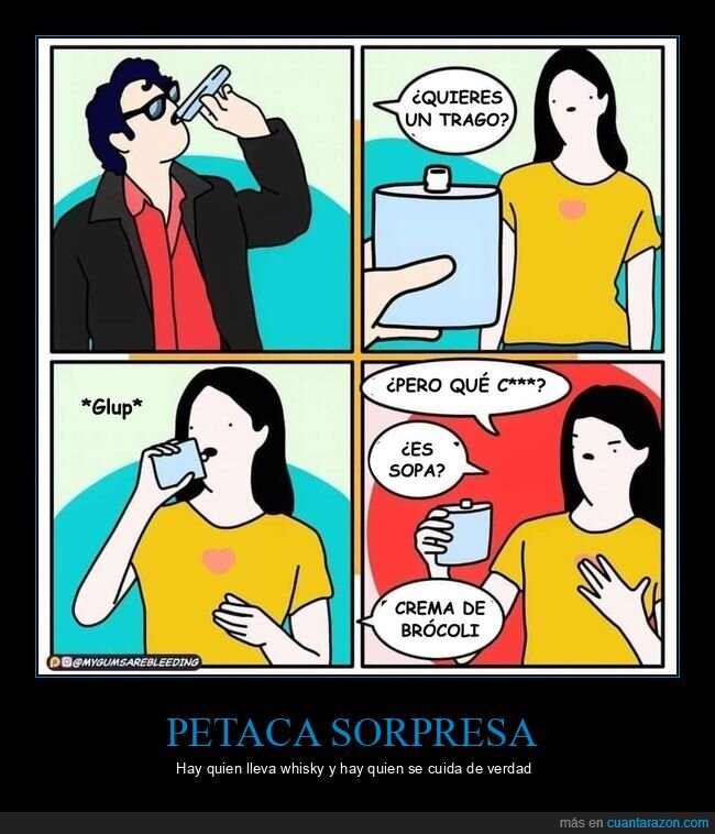 c&oacute;mic,petaca,sopa,br&oacute;coli