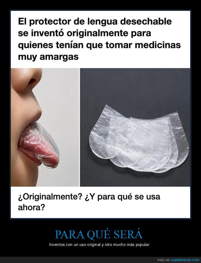 inventos,lengua,medicinas,curiosidades,pl&aacute;stico