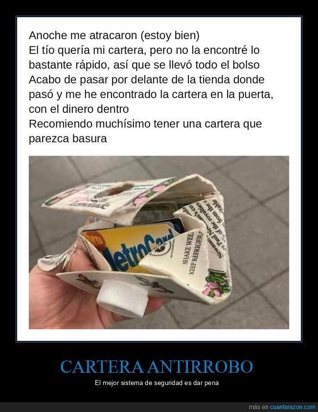 atraco,cartera,basura,ladr&oacute;n,tuit