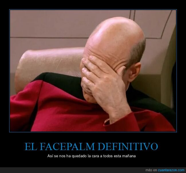 patrick stewart,star trek,picard,facepalm,homenaje