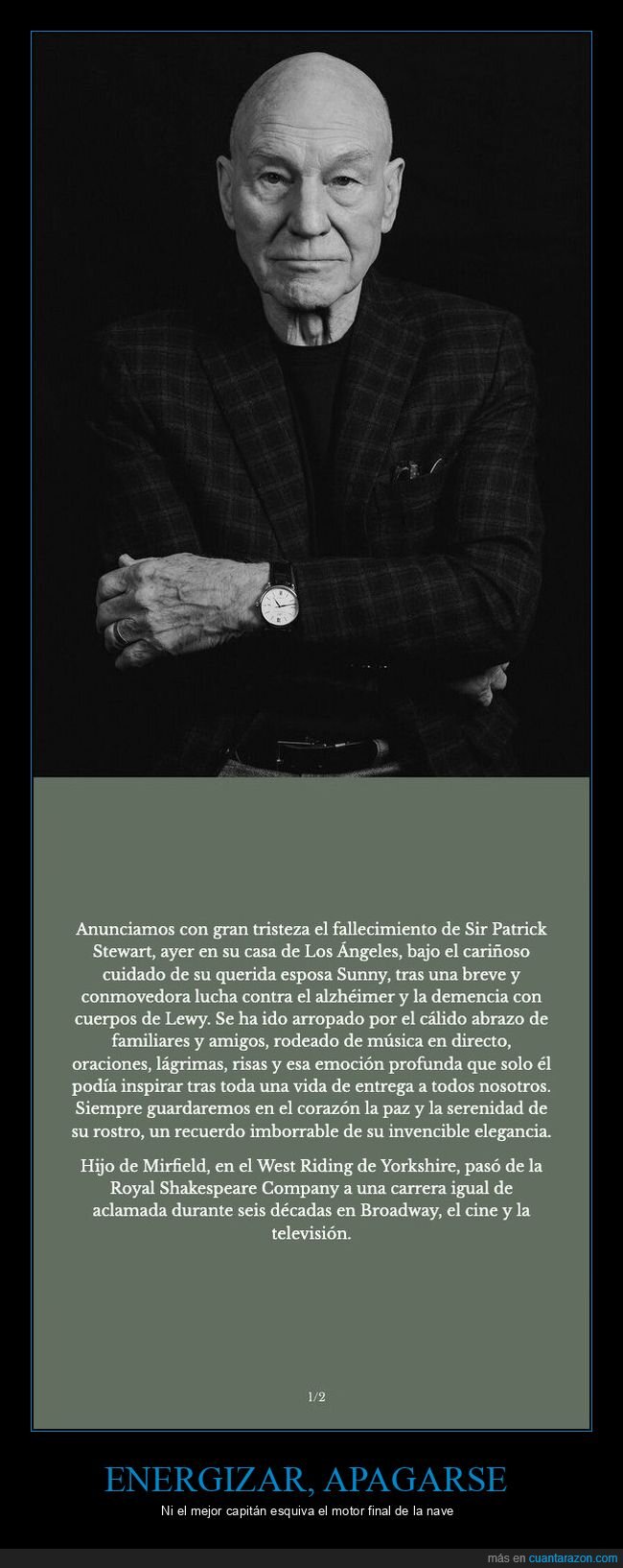 PatrickStewart,despedida,legado,actor,memoria