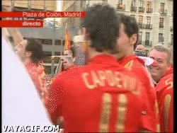 españa,cubata,baile,capdevila,fútbol,celebración