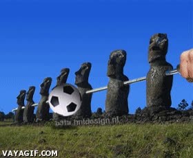 isla de pascua,isla,futbolin,futbol,dudua moai