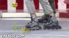 patinar,ostiazo,fail,diosquedolor!,de espaldas,coreano,caida,sungmin