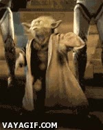 Vaya Gif Yoda Bailando