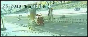 puente,control,camión,accidente