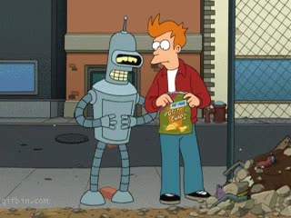 ladrillos,futurama,cagar,Bender