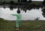 pez,niño,caña