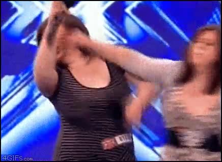 pu&ntilde;etazo,britain got talent