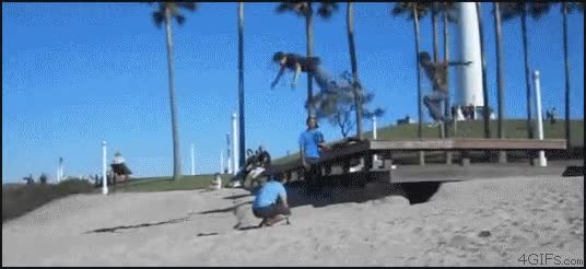 playa,Parkour,hostia