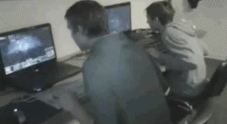 ordenador,niño,hostia