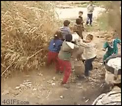 susto,niños,militar,guerra,fijaos,ejercito,derecha,asustados