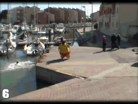 Sumo,Rémi Gaillard,empujon