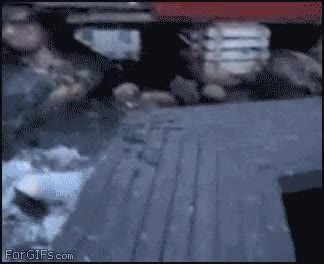 viejo,salto,ostia,mojado,agua