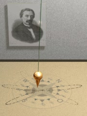 foucault,pendulo,rosa