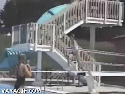 fail,piscina,trampolin,cabeza