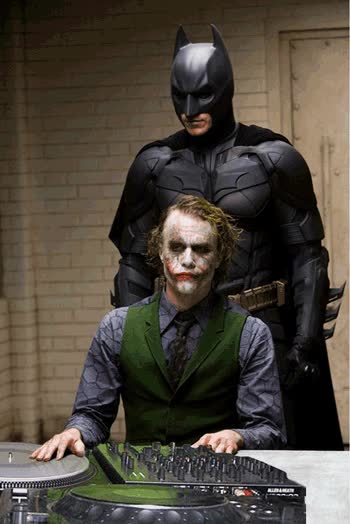 dj,batman,joker