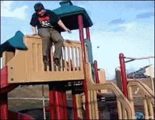 patio,caer,fail,parque,gordo