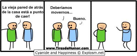 cyanide and happiness,moverse,incendio,casa