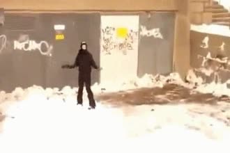 tropiezo,caída de pie,Snow