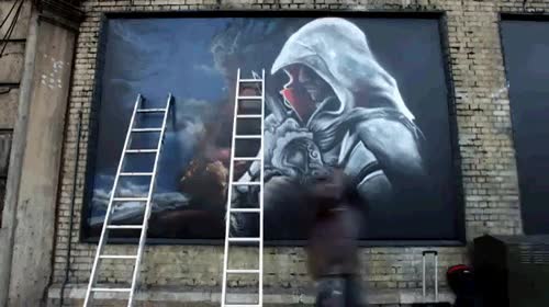 Ezio,Assassin's Creed,obra de arte,pintura