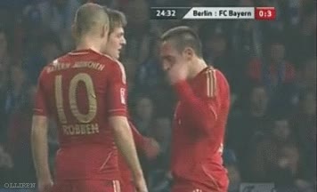 ribery,futbol,bayern,piedra,papel,tijeras
