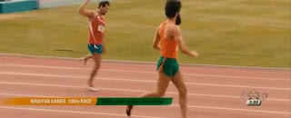 atletismo,carrera,Sacha Baron Cohen,El dictador