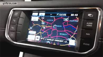 gps,vídeo,mapa,coche