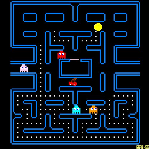pacman,completo,terminado,acabar,raro