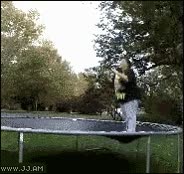 fail,obesa,saltar,trampolin,cama elastica,gorda