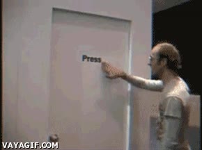 prensa,press,Puerta,Genius,Fail