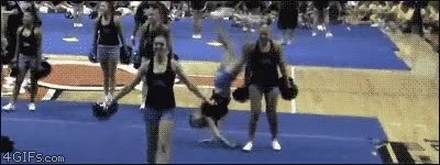 fail,cheerleaders,gimnasia,hostia