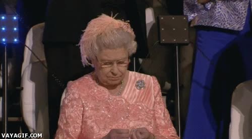 reina isabel de inglaterra,uñas,aburrida,a la reina se la suda,juegos olímpicos