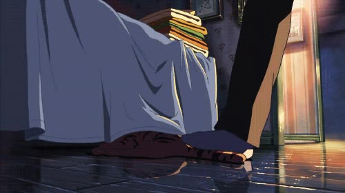 gato,anime,venganza,pisar